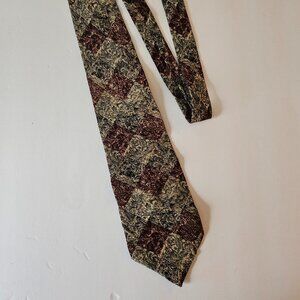 Givenchy Paris Italy 100% Silk Multicolored Mens Neck Tie Made In The U.S.A